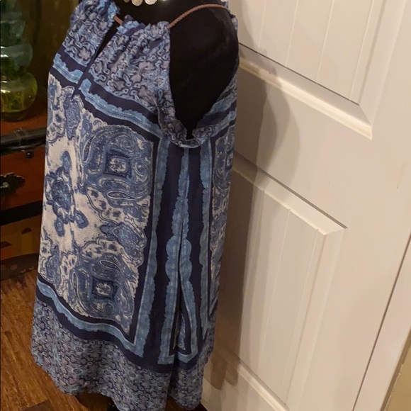 MNG Casual Navy Dress - Picture 2 of 3